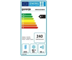 Šaldytuvas Gorenje NRK6192ABK4
