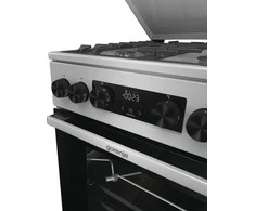 Viryklė Gorenje GKS5C71XF Freestanding cooker with orkaitė Sidabrinis