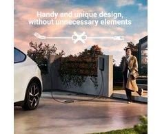Žalias Cell type 2 - type 2, 11kW, 7m ilgio krovimo laidas su valdikliu