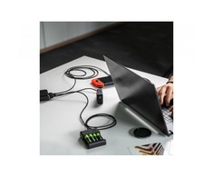 Green Cell Žalias Cell Kabelis Žalias Cell GC PowerStream USB-A - USB-C 30 cm greitas įkrovimas Ultra Charge, QC 3.0