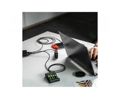 Green Cell Žalias Cell Kabelis Žalias Cell GC PowerStream USB-A - USB-C 30 cm greitas įkrovimas Ultra Charge, QC 3.0