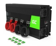 Green Cell Žalias Cell Inverteris 12V/230V 3000W/6000W Sinusinė išėjimo įtampa Žalias Cell