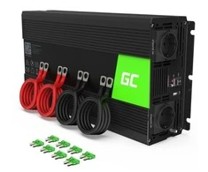 Green Cell Žalias Cell Inverteris 24V/230V 3000W/6000W Sinusinė išėjimo įtampa Žalias Cell