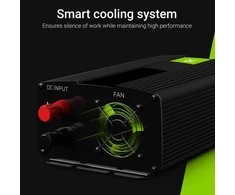 Green Cell Žalias Cell Automobilinis įtampos keitiklis Žalias Cell ® 12V do 220V, 1000W/2000W