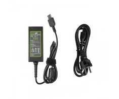 GREENCELL AD64P įkroviklis / kintamosios srovės adapteris Žalias Cell for Lenovo 20V 2.25A 45W Slim Tip