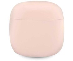 Guess Classic EST Logo TWS Bluetooth ausinės + įkrovimo stotelė - rožinės spalvos