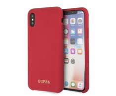 Dėklas Guess GUHCPXLSGLRE iPhone X/Xs red/raudona hard case Silicone