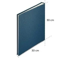 Hama Album jumbo 30x30 wrinkled mėlyna