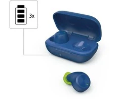 Planšetinis kompiuteris Hama "Spirit Chop" Bluetooth ausinės, tikros belaidės, įdedamos į ausis, mėlynos