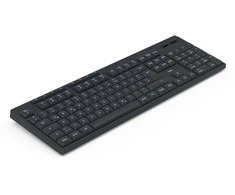 Klaviatūra Hama CK-200/WK-200/WKM-200 belaidė 100% (full-size) juoda