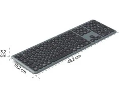 Klaviatūra Hama multi-device WK-550 juoda