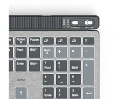 Klaviatūra Hama multi-device WK-750 juoda