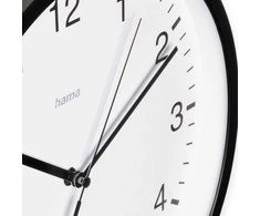 Hama Laikrodis ścienny Elba 25cm Juodas