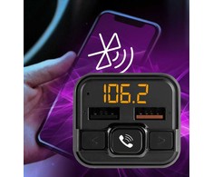 Hama FM SIŲSTUVAS SU „BLUETOOTH“, LAISVŲ RANKŲ FUNKCIJA IR USB ĮKROVIKLIU – A18W