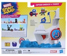 Hasbro „Marvel“ kaskadininkų būrys, kapitonas Amerika ir Thanosas, F7059