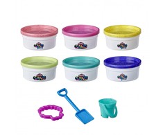Hasbro Play-Doh kinetinio smėlio rinkinys, 6 spalvos
