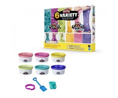 Hasbro Play-Doh kinetinio smėlio rinkinys, 6 spalvos