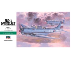 Hasegawa Douglas SBD-3 Dauntless 1/48 plastikinis lėktuvo rinkinys