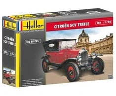 Heller Citroën 5CV Trèfle 1/24 plastikinis surinkimo rinkinys 80702