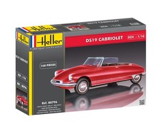 Citroën DS 19 Cabriolet plastikinis surenkamas modelis 1:16 Heller