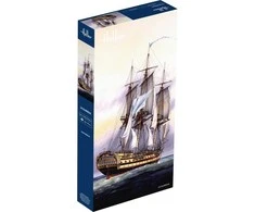 Heller Le Glorieux burlaivio plastikinis modelis 1/150