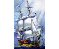 Heller Le Superbe burlaivio modelis 1/150 mastelis