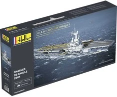 Heller lėktuvnešis Charles de Gaulle 1/400 surenkamas laivo modelis