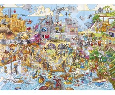 Heye Dėlionė 1500 vnt. - "Hollyworld, Schone"