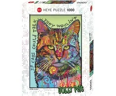 Heye Dėlionė 1000 vnt. - Jei katės galėtų kalbėti