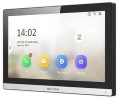 „Hikvision DS-KH6350-WTE1“ vaizdo domofonas, 17,8 cm (7"), juodos spalvos