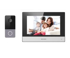 Domofono čiuožykla. Hikvision DS-KIS603-P(B)