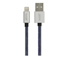 USB kabelis Holdit USB- A - Žaibas 1 m mėlyna (612663)