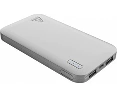 Powerbank Holdit Smartline 10000m Ah Sidabrinis