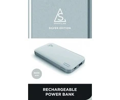 Powerbank Holdit Smartline 5000mAh Sidabrinis