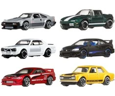 Mattel HOT WHEELS šešių japoniškų automodeliukų rinkinys (JBY77)