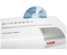 HSM 1046111 HSM Shredstar X6pro - skersinis pjūvis 2x15mm/ 6 lakštai 80g/ 20l bin/ P-5