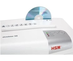HSM 1044121 HSM Shredstar X8 - skersinis pjūvis 4,5x30mm/ 8 lakštai 80 g/ 18 l šiukšliadėžė/ P-4