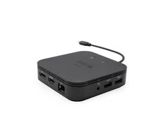 I-TEC Thunderbolt 3 Travel Dock Dual 4K Ekranas 1xDP 1xHDMI 1xGLAN 1xUSB 3.1 Gen2 1xUSB 2.0 1x Garso / mikrofono lizdas 1x60 W USB-C PD