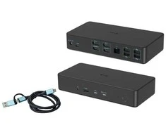 I-TEC USB 3.0 USB-C Thunderbolt 3 Professional Dual 4K Ekrano prijungimo stotis Generation 2 + maitinimo tiekimas 100 W