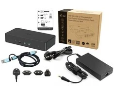 I-tec USB-C Dual 4K/60Hz (vienas 8K/30Hz) DP vaizdo adapteris