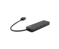 I-TEC USB 3.0 metalinis HUB 4 prievadas su atskirais įjungimo/išjungimo jungikliais 4x USB 3.0 prievadas su greito įkrovimo palaikymu BC 1.2