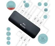 I-TEC Thunderbolt 3 Dual 4K Docking Station Maitinimas 65W