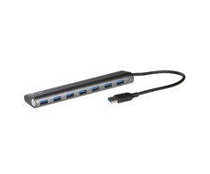 I-tec USB 3.0 metalinis HUB įkrovimas – 7 maitinimo / įkrovimo prievadai