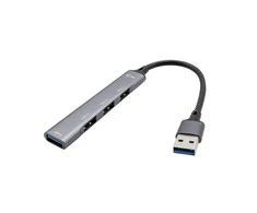 I-TEC USB 3.0 metalinis HUB 1x USB 3.0 3x USB 2.0 be maitinimo adapterio