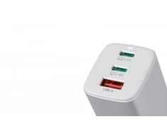 IBOX C-65 PD65W UNIVERSALUS Įkroviklis GaN USB-C CABLE Baltas