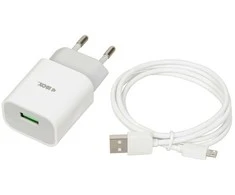 Maitinimo pakrovėjas iBOX C-41 USB 2A, 1 USB prievadas, microUSB laidas, Baltas