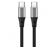 IBOX USB-C KABELAS 60W 2M Juodas
