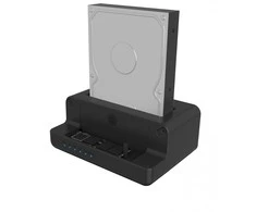 Icy Box Raidsonic | Ledinė dėžė | IB-2914MSCL-C31 M.2 NVMe SSD ir 2,5 colio / 3,5 colio SATA SSD / HDD prijungimo ir klonavimo stotis