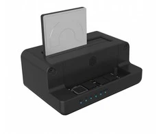 Icy Box Raidsonic | Ledinė dėžė | IB-2914MSCL-C31 M.2 NVMe SSD ir 2,5 colio / 3,5 colio SATA SSD / HDD prijungimo ir klonavimo stotis