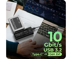 ICY BOX IB-180MS-C31 NVMe M.2 ir SATA